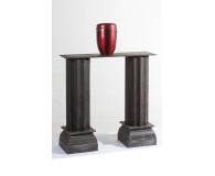 Urnenkandelaber 2 Säulen (Höhe 80 cm) mit Verbinsungsplatte 78 cm x 24 cm (zerlegbar)